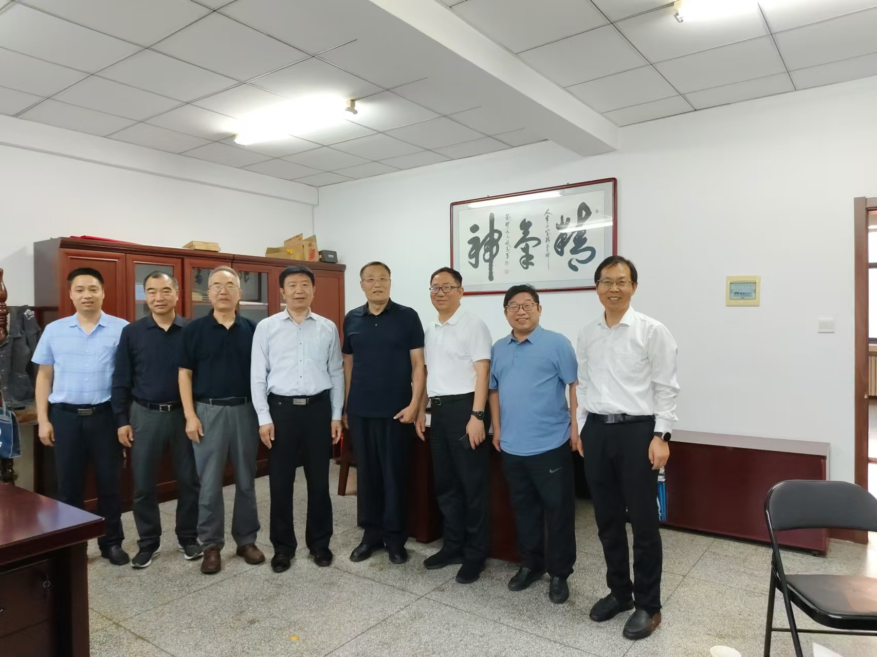  中国钢铁工业协会领导陈洪飞走访陕西省能化作协